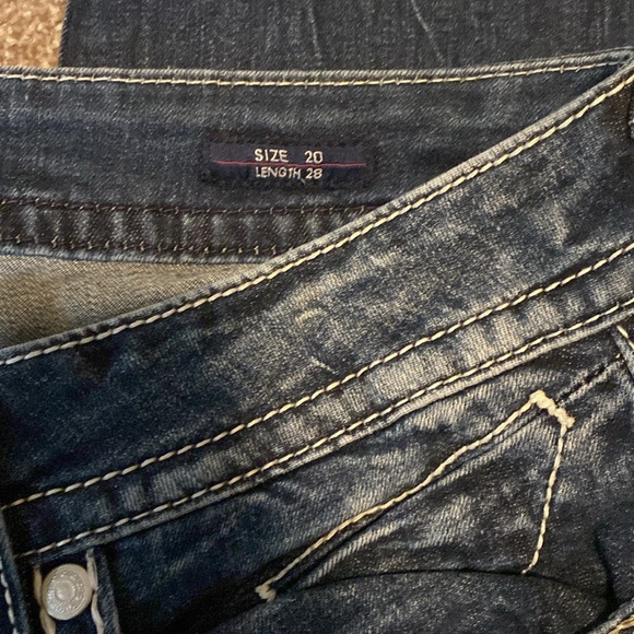 Vigoss “Dublin” skinny jeans size 20 length 28 - Picture 7 of 8